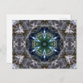 Folk Mandala Postkarte (Vorne/Hinten)