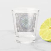 Folk Mandala Schnapsglas (Rückseite)