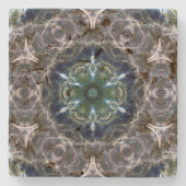 Folk Mandala Stone Untersetzer (Vorderseite)