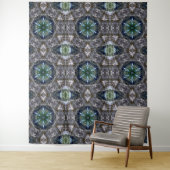 Folk Mandala Wandteppich (Beispiel)