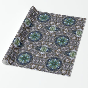 Folk Mandala Wrapping Paper Geschenkpapier