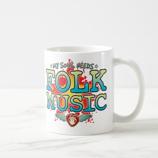 Folk Music Soul Tasse (Rechts)