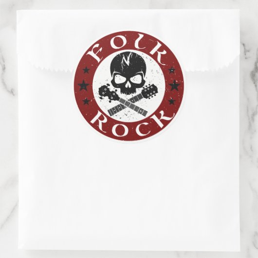 Folk N' Rock Stickers (Tasche)