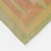 Folk Nativity Scene "Feliz Navidad" Fleecedecke (Ecke)