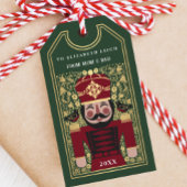 Folk Nutcracker Christmas Personalized Ornament Geschenkanhänger