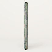 Folk Psychedelic Pretty Hearts Love Case-Mate iPhone Hülle (Hinten/Rechts)