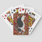 Folk Rabbit Spielkarten (Rückseite)