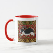 Folk Rabbit Tasse (Links)