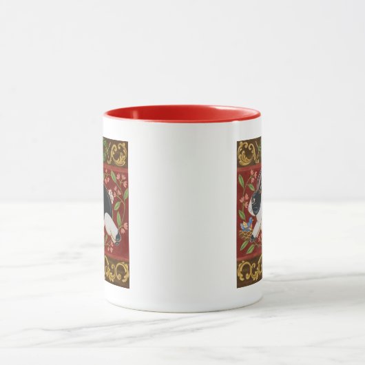 Folk Rabbit Tasse (Zentrum)