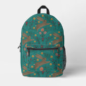 Folk Rabbits Bedruckter Rucksack (Vorderseite)