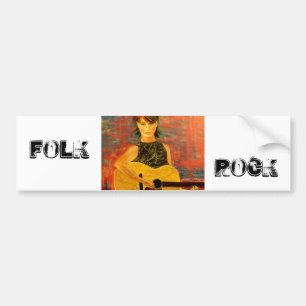 Folk Rock Autoaufkleber