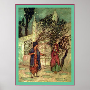 Folk Tales Bengalisch ~ Vintage Kunstdrucke Poster