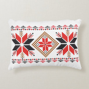 Folk Weave Dekokissen