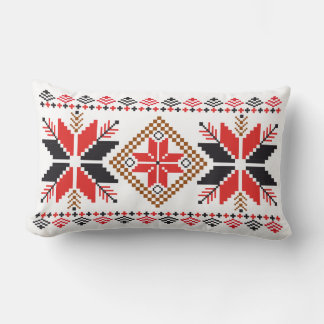 Folk Weave Lendenkissen