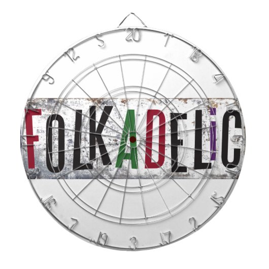Folkadelic Dartscheibe (vorne)