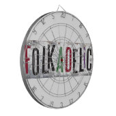Folkadelic Dartscheibe (Vorderseite Links)