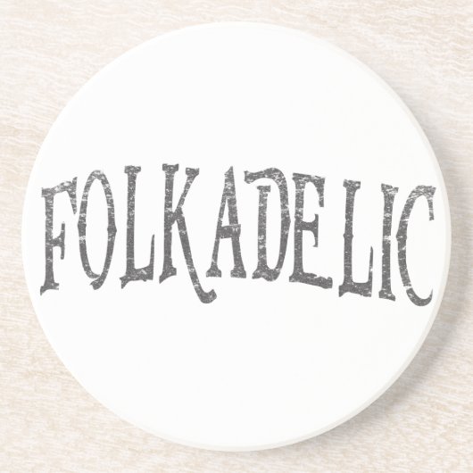 Folkadelic Sandstein Untersetzer (Vorne)