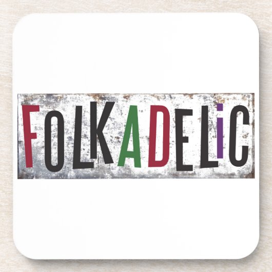 Folkadelic Untersetzer (Vorderseite)