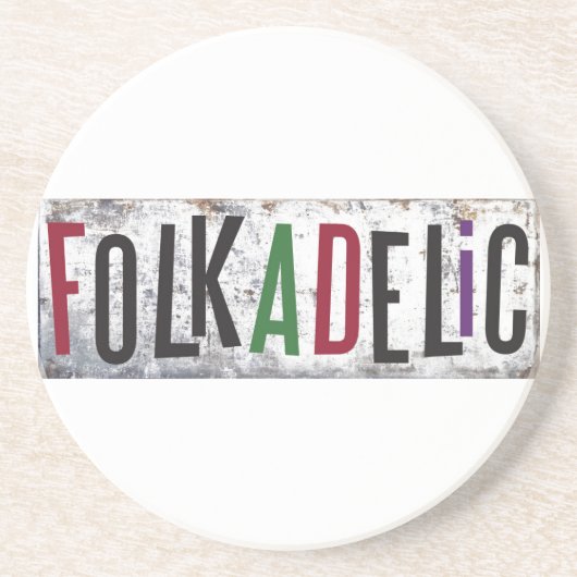 Folkadelic Untersetzer (Vorne)