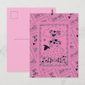 FOLKART LANDTIERE SCHAFENSCHAFT ROOSTER Primitiv Postkarte (Vorne/Hinten)