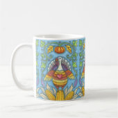 FOLKART TÜRKEY & CORN ERNTEDANK TASSE Holiday (Links)