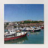 Folkestone Hafen und Fischerboote Puzzle (Vertikal)