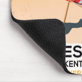 Folkestone Kent Vintages Küstenposter Mousepad (Ecke)