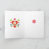 Folkfest-Grußkarte Karte (Innenseite)