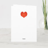 Folkfest-Grußkarte Karte (Rückseite)