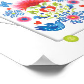 FolkFest Teapot Poster (Ecke)