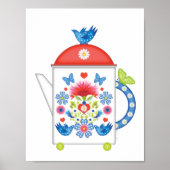 FolkFest Teapot Poster (Vorne)