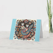 Folkkatzen Dankeskarte (Vorderseite)