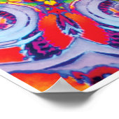 Folkkinetic Collage Kaleidoscope Poster (Ecke)