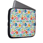 Folkkunst Blume Muster 2 Laptopschutzhülle (Vorne Rechts)