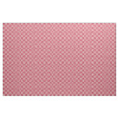 Folkkunst Gestricktes Herzmuster Rot und Rosa Stoff (Yard (91,4 cm))