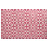 Folkkunst Gestricktes Herzmuster Rot und Rosa Stoff (Fat Quarter (45,7 x 55,9 cm))