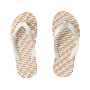 Folkkunst-Schwimmmuster Kinderbadesandalen