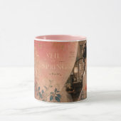Folklore-Ästhetik-Kunst mit Romantik. Tasse (Zentrum)