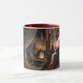 Folklore-Ästhetik-Kunst mit Romantik. Tasse (Zentrum)