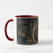 Folklore-Ästhetik-Kunst mit Romantik. Tasse (Links)