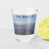 Folklore Beach, SC Shot Glass Schnapsglas (Vorderseite)