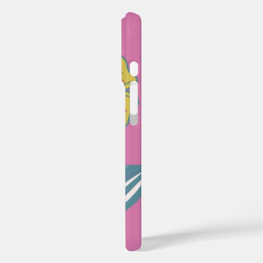 Folklore Blume iPhone Cover (Rückseite / Links)