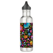 Folklore Blume Wycinanki Edelstahlflasche (Links)