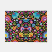 Folklore Blume Wycinanki Fußmatte (Vorderseite)