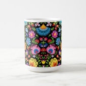 Folklore Blume Wycinanki Kaffeetasse (Mittel)