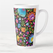 Folklore Blume Wycinanki  Milchtasse (Rechts)