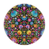 Folklore Blume Wycinanki  Schneidebrett (Vorderseite)