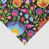 Folklore Blume Wycinanki Seidenpapier (Detail)