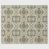Folklore Charm: Kunst-Wrapping Paper Geschenkpapier (Flach)