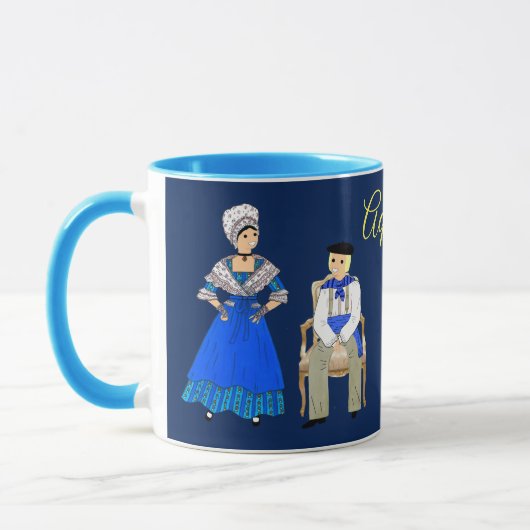 Folklore d’Aquitaine, Frankreich Tasse (Links)